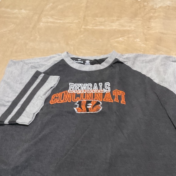 Fanatics Charcoal and Orange Bengals Tee - Picture 1 of 4